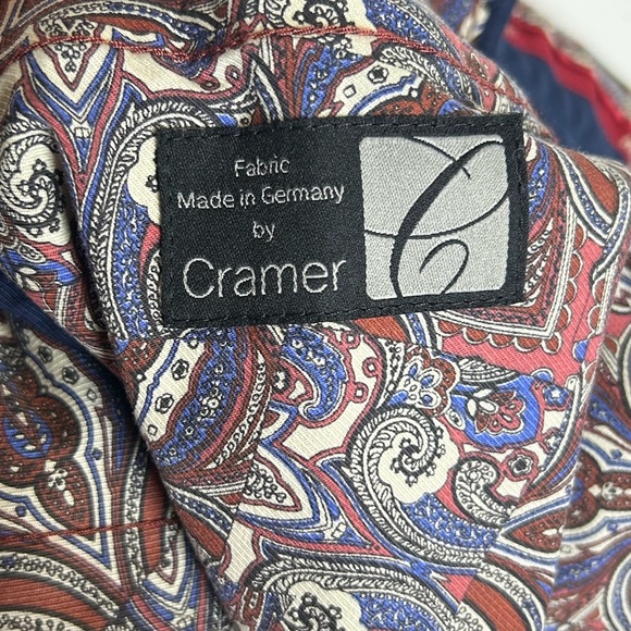 Meyer Fabric by Cramer Olive Green Men's jeans Size 30x32 minimalist neutral - Picture 12 of 15